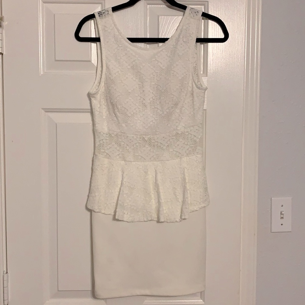 White Mini Dress